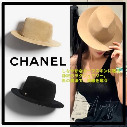 【25A♡】CHANEL 麦わら帽子 ハット org.jpg