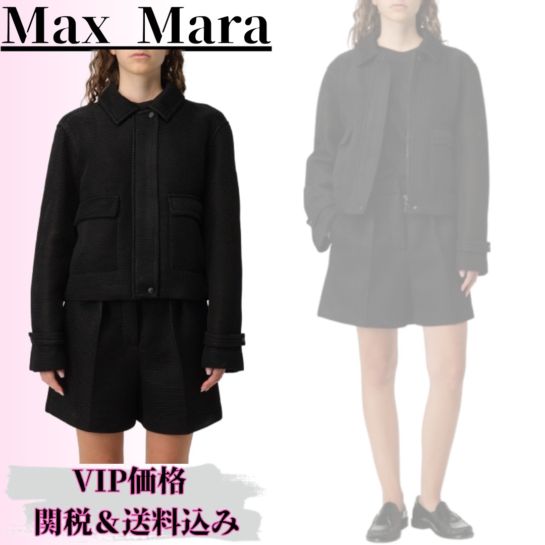 ◆25FW◆関送込【MAX MARA】STRENNA*メッシュ*ジャケット