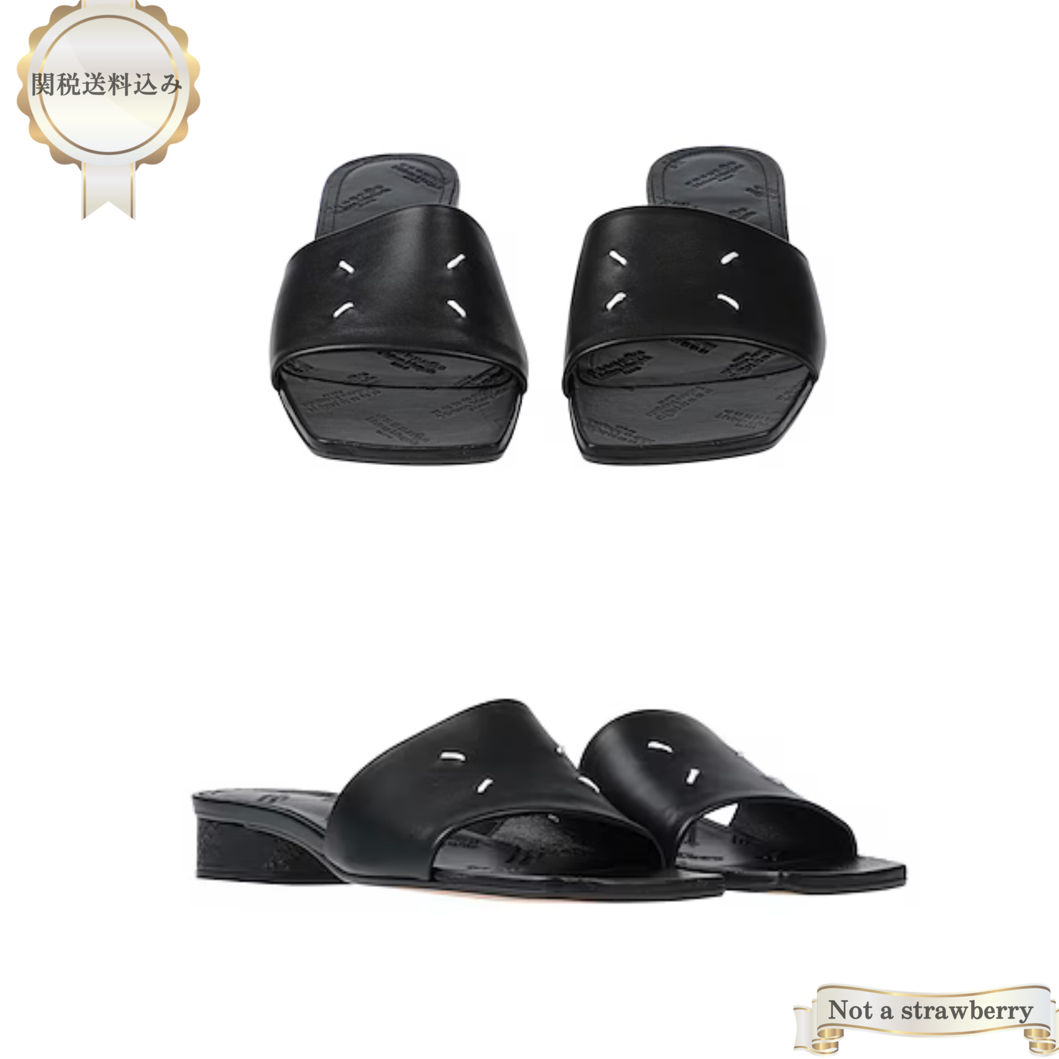 大人気 Maison Margiela 4ステッチサンダル