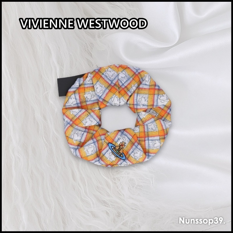 《VIVIENNE WESTWOOD》 ロゴ スモール スクランチ