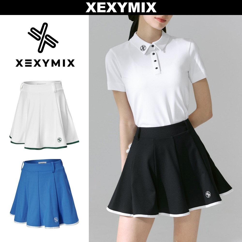 XEXYMIX GOLF : フレアラインスカート