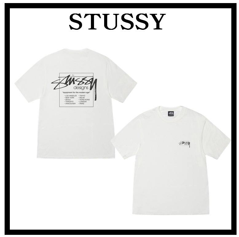★関税込★Stussy★MODERN AGE PIGMENT DYED T-SHIRT★Natural★