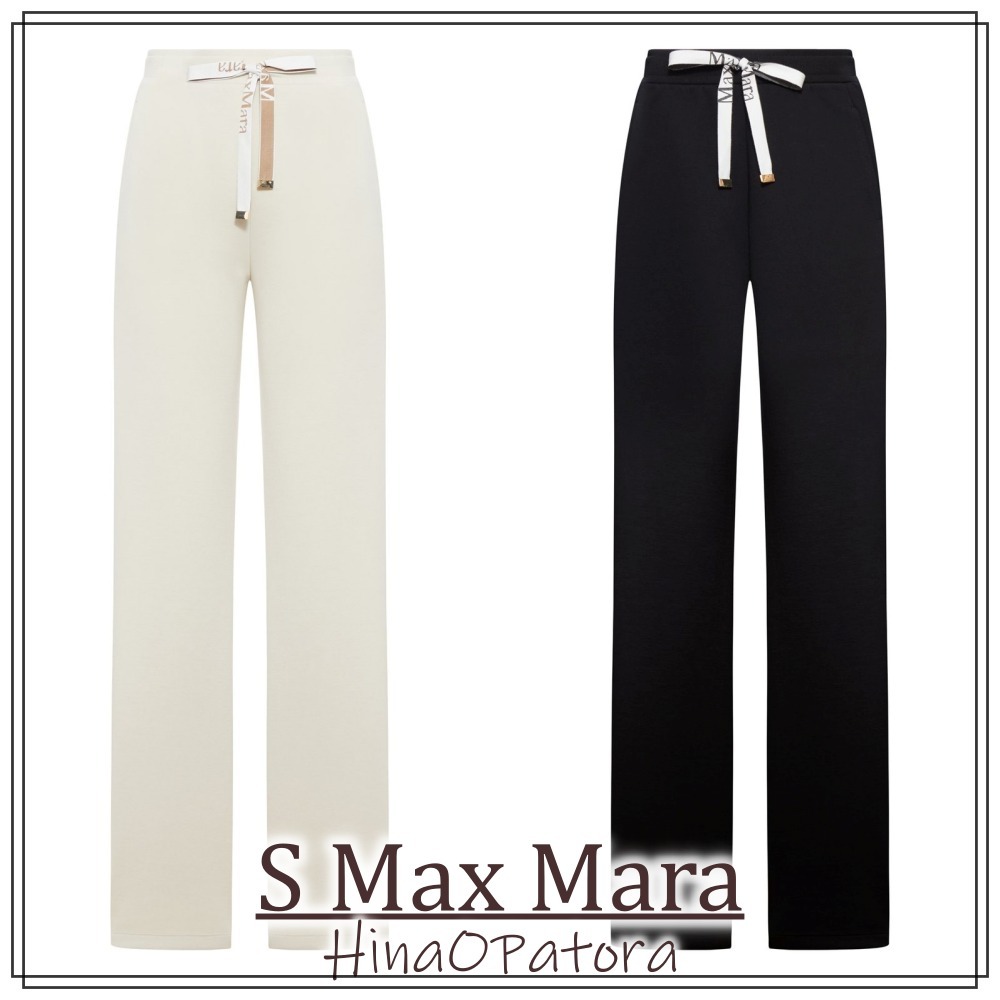 関送込*S Max Mara*ポテンザ ストレートレッグパンツ