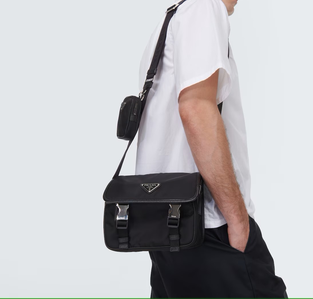 関税込 Prada Re-Nylonショルダーバッグ