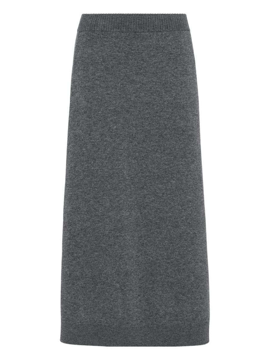 【関税＆送料込み】Brunello Cucinelli Cashmere Midi Skirt