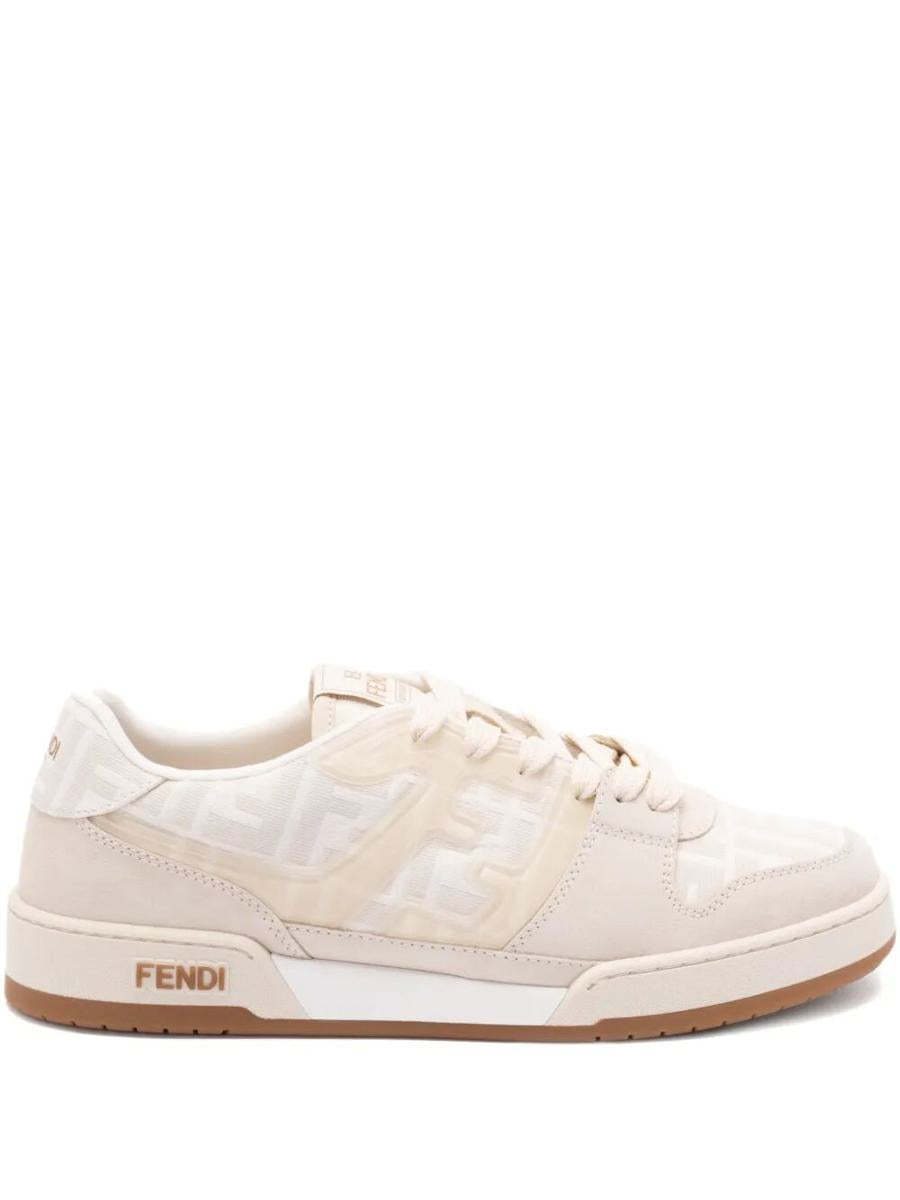 【関税＆送料込み】Fendi Ff Jacquard And Suede Match Sneake