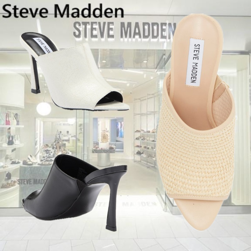 【Steve Madden】デイラ・ピープトゥ・ミュール