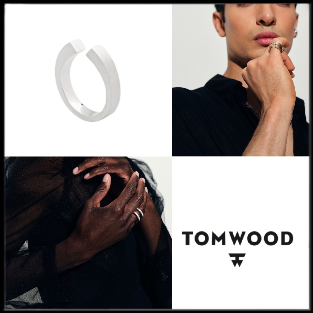 【送料・関税込】Tom Wood お洒落 Split Ring シルバー