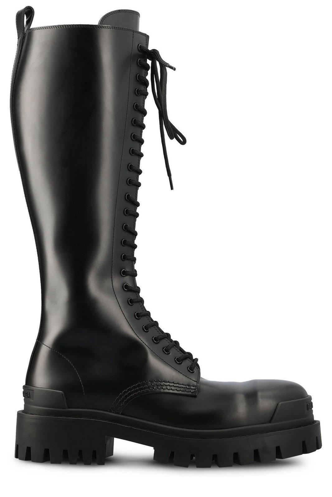 【送料&関税込】Balenciaga Strike Lace-up Boots