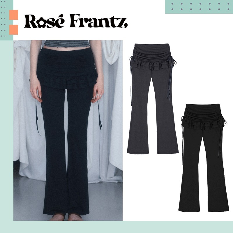 Rose Frantz ♥ Cancan Layered Boots Cut Pants /追跡付