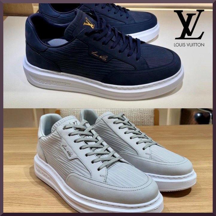 【洗練×快適】LV ★ エピ ヌバック レザー スニーカー