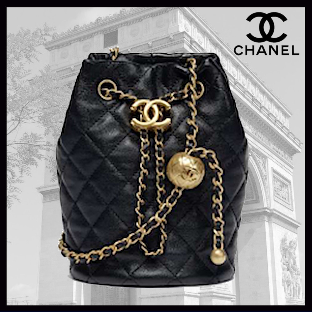 【CHANEL】25A コロンとカワイイ♪シャネル バケットバッグ