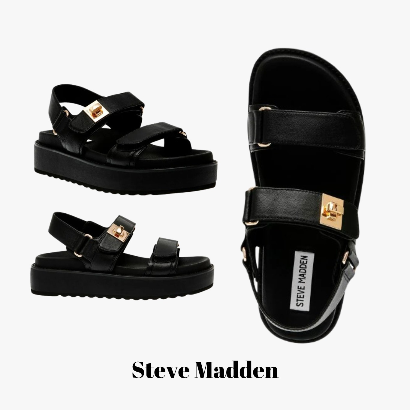 Steve Madden MONAサンダル プラットフォームサンダル