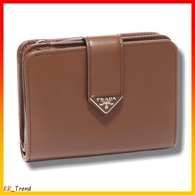 ★PRADA★革二つ折り財布
