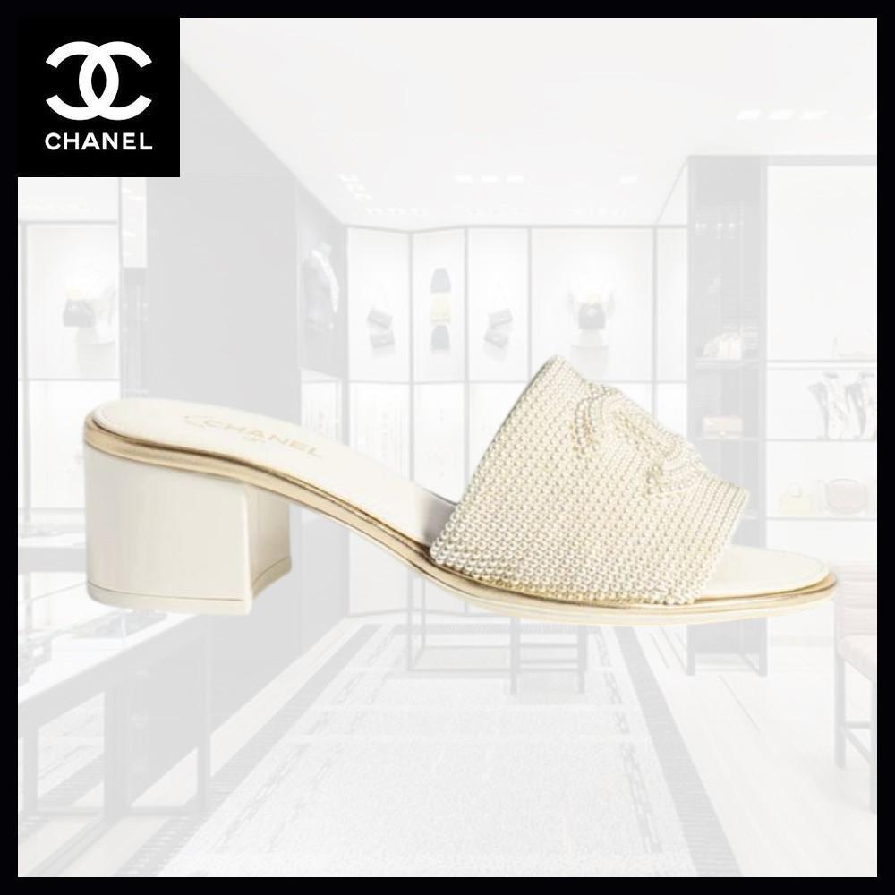 【上品に魅せる♡】CHANEL サンダル