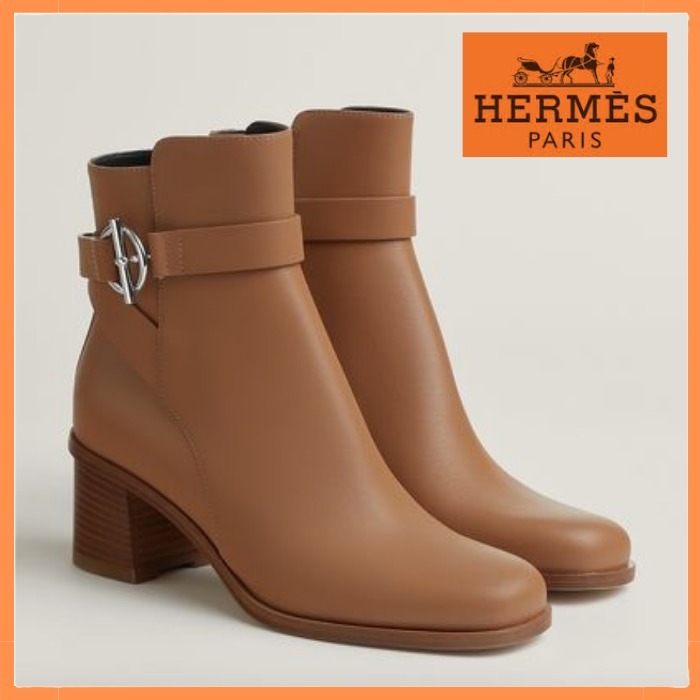 【上品な足元を演出する☆】HERMES ショートブーツ