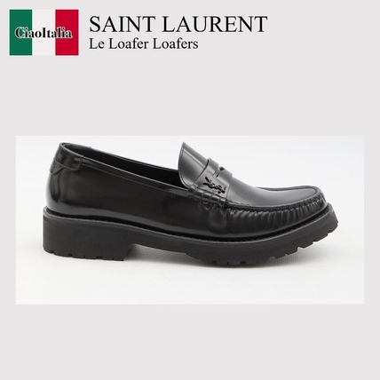 【サンローラン】 LOAFER ローファー・オックスフォード Saint Laurent(サンローラン) ローファー・オックスフォード