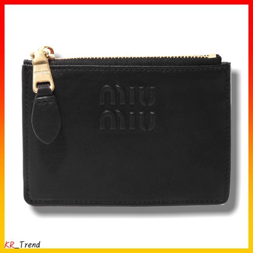 ★MiuMiu★ナパレザーカードウォレット