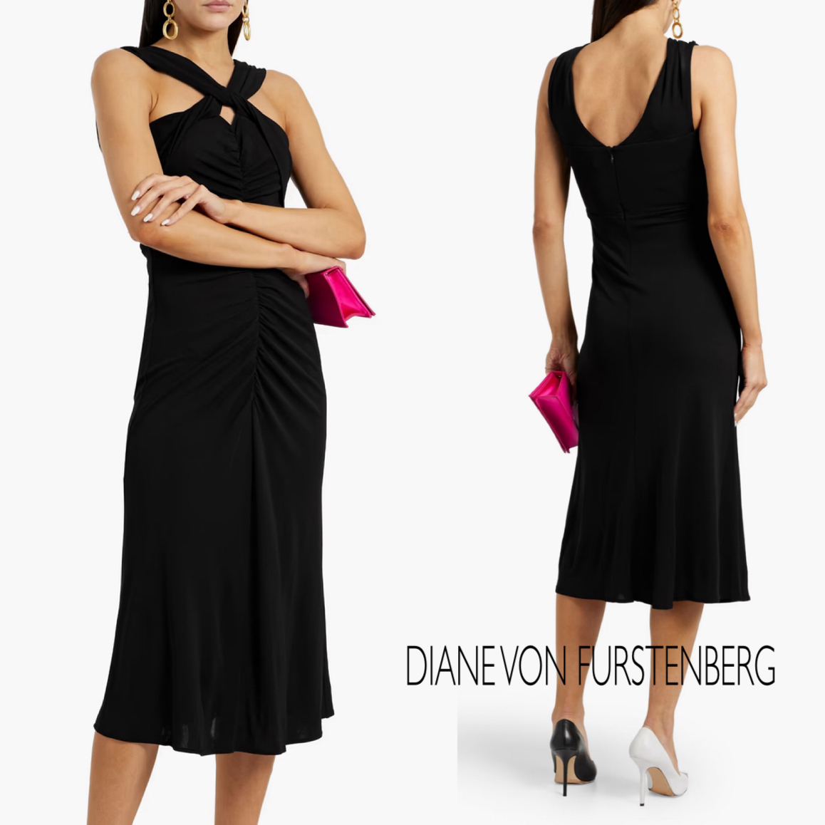 ジャージー★ツイスト★ワンピース★ DIANE VON FURSTENBERG
