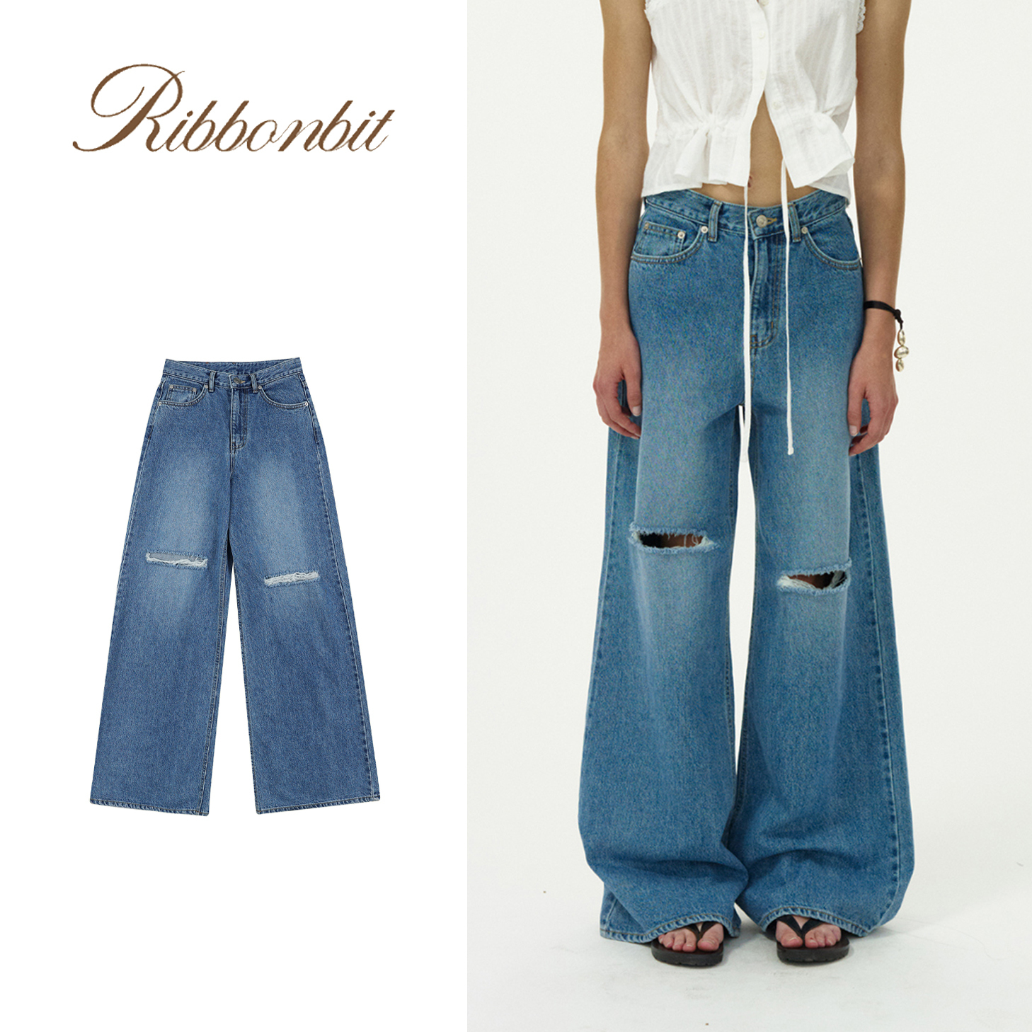 デニム・ジーパン Ribbonbit : 25SS / Malta Denim