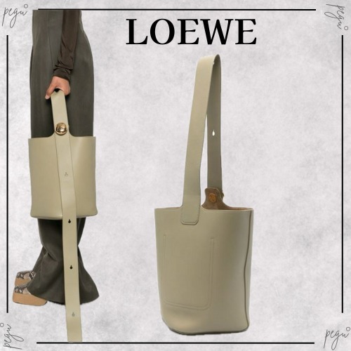 【LOEWE】国内発送 ペブル バケットバッグ ミディアム