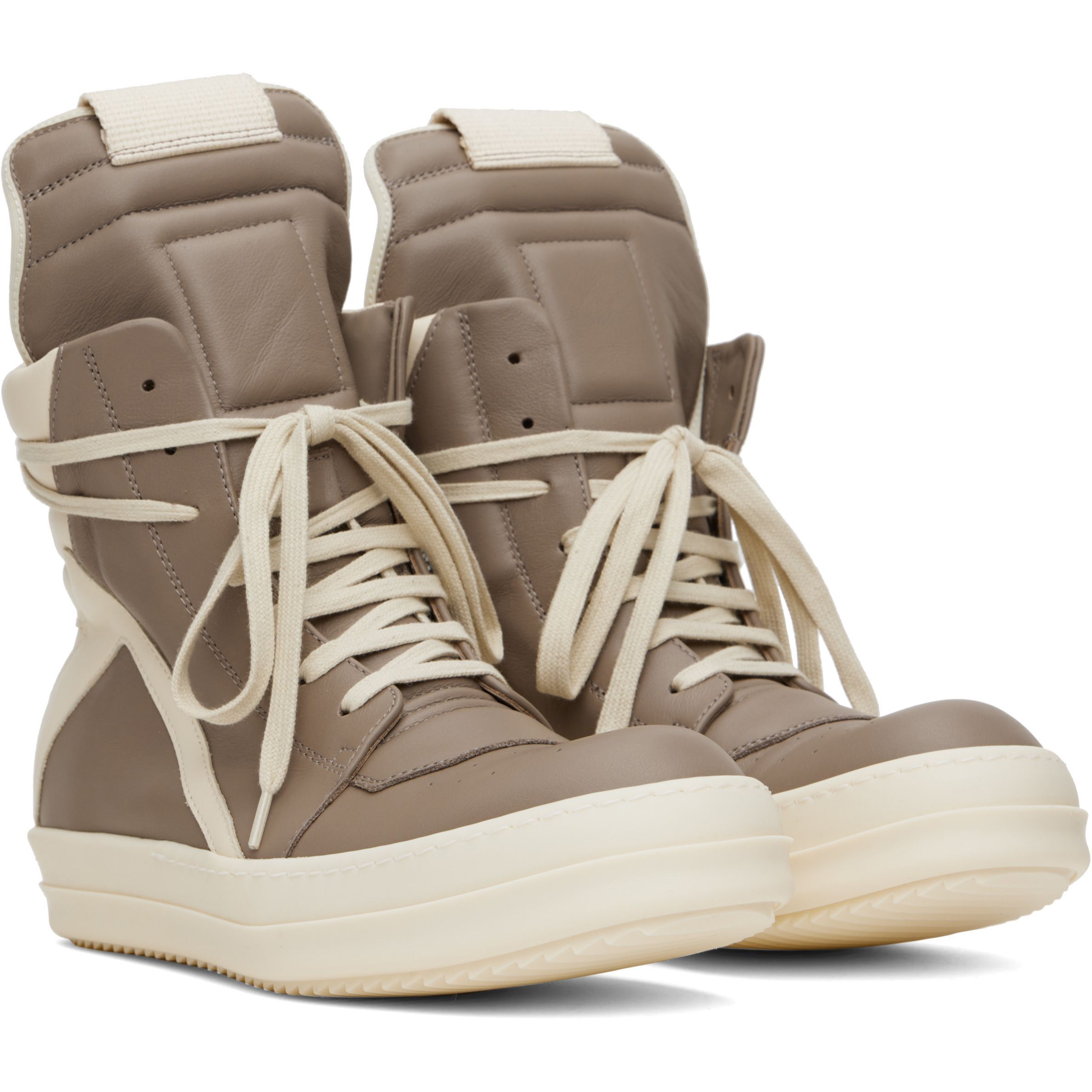 【正規品】Rick Owens トープ Hollywood Geobasket スニーカー