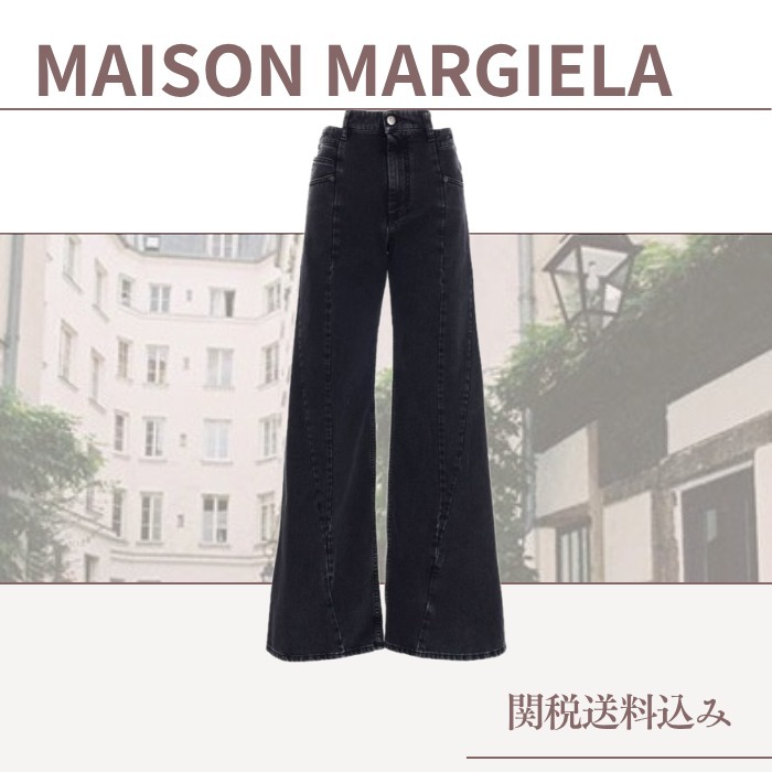 Maison Margiela カットアウト パネル デニム