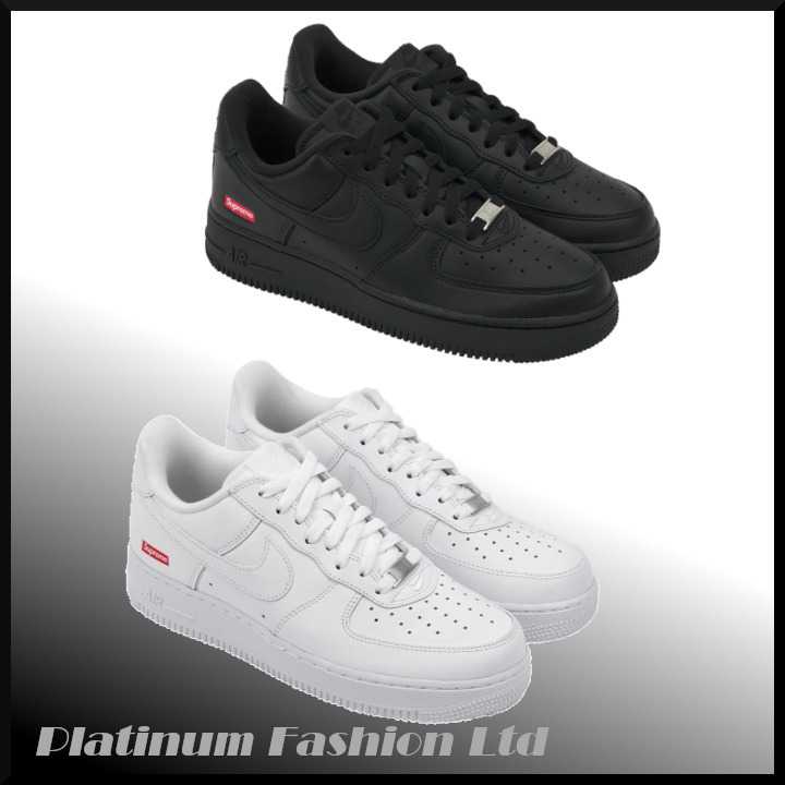 希少コラボ◆2色【Supreme × Nike】Air Force 1 Low スニーカー