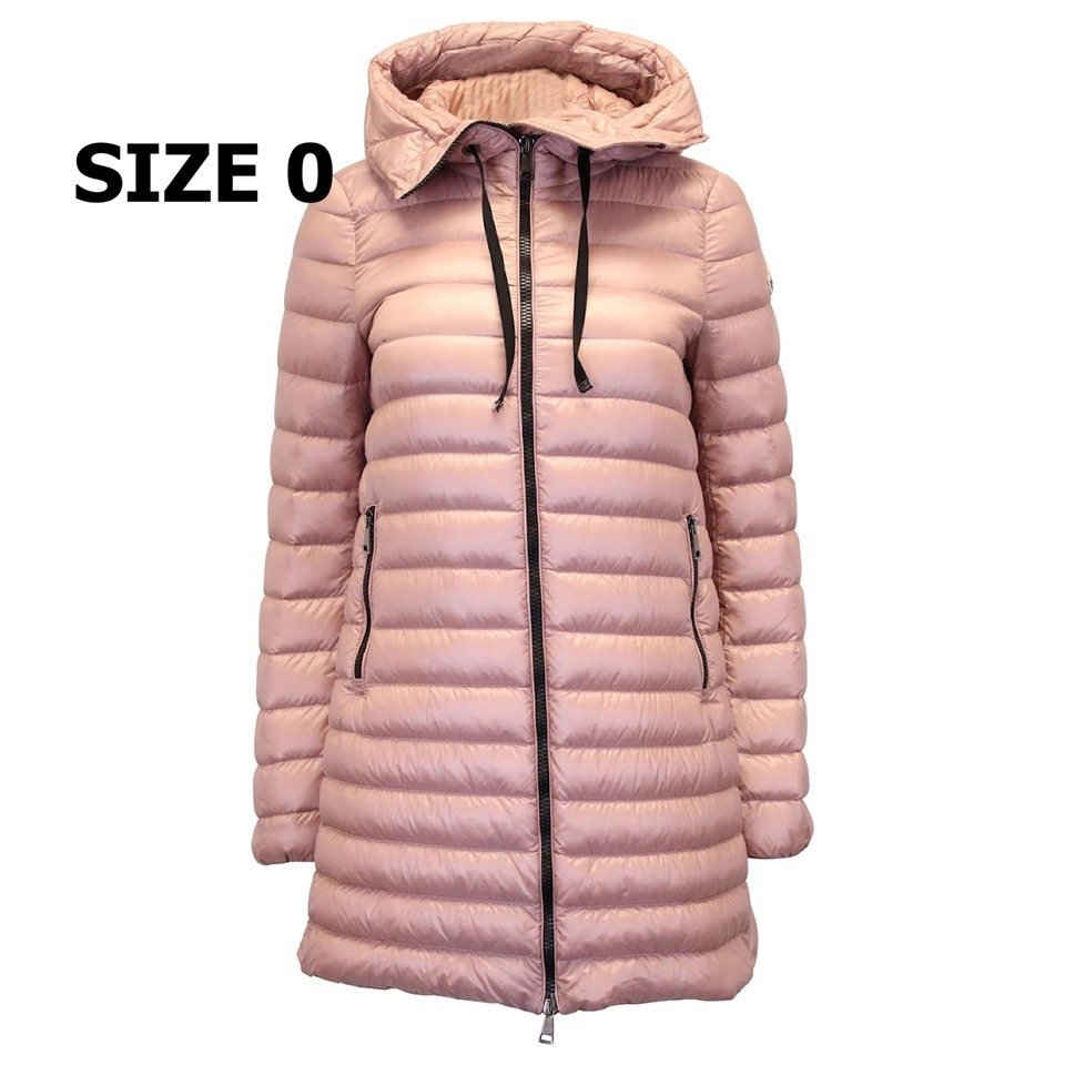 完売のサイズ0★セールでお得★春夏MONCLER★軽量RUBISピンク