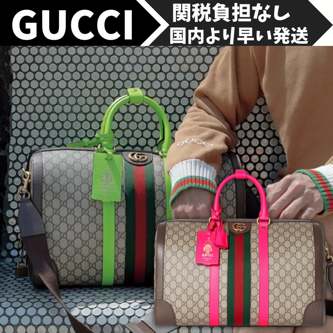 【GUCCI】Savoy ミディアム ダッフルバッグ