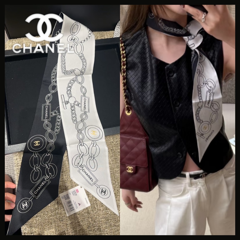 【☆首元を華やかに☆】CHANEL ツイリー