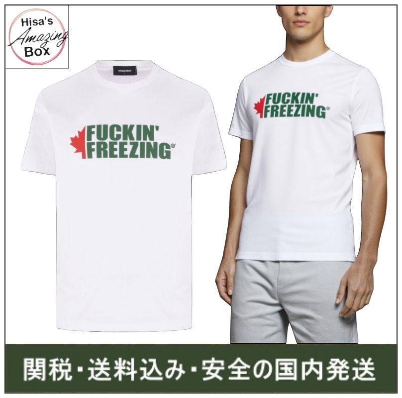 (送料・関税込) D SQUARED2 クールフィット Tシャツ (white)