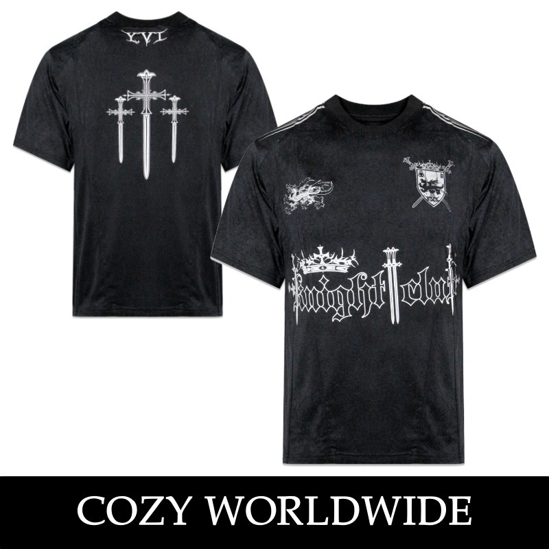 すぐ届く【COZY WORLDWIDE】Tees More Knight Washed Jersey