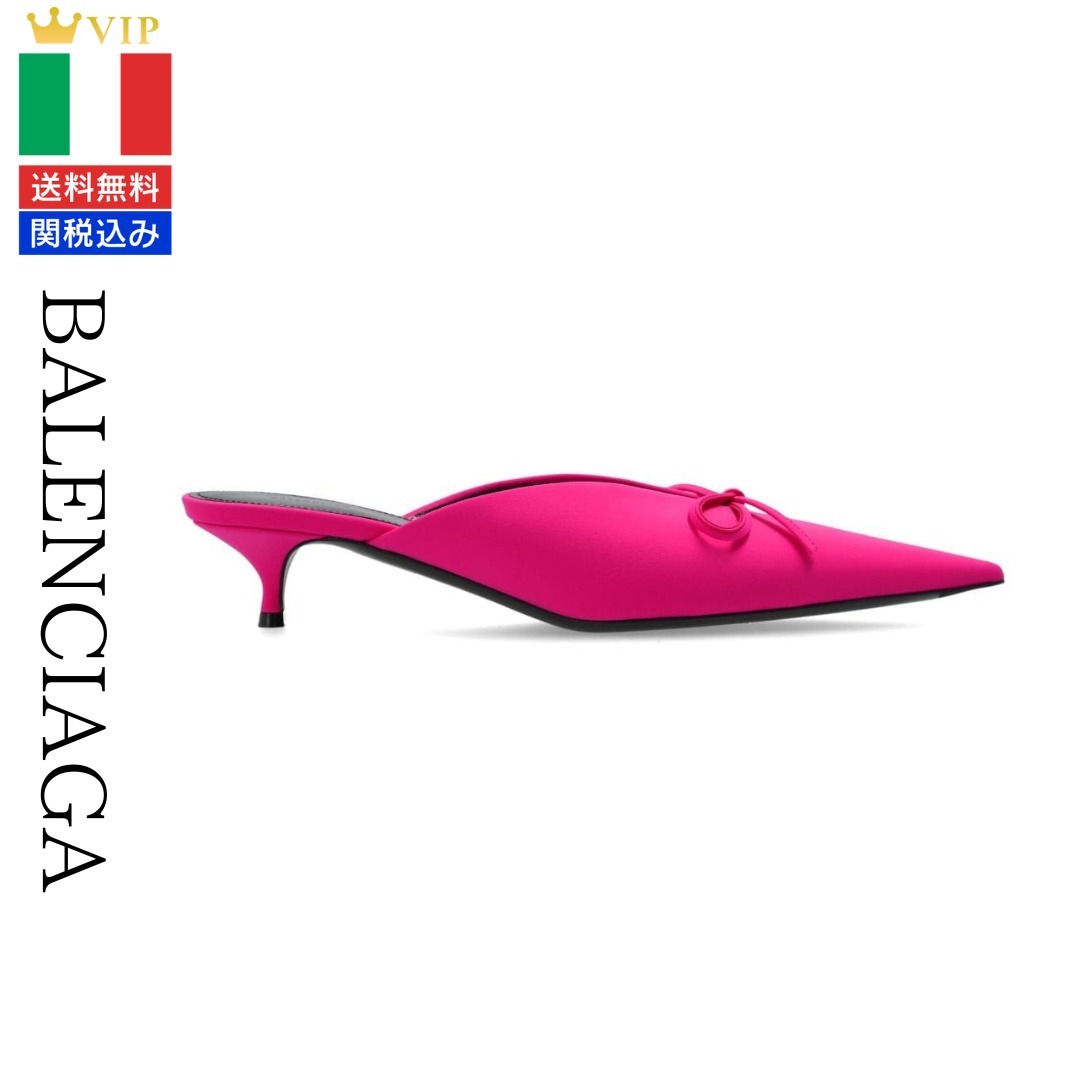 VIP【送料関税込】BALENCIAGA KNIFE BOW MULES