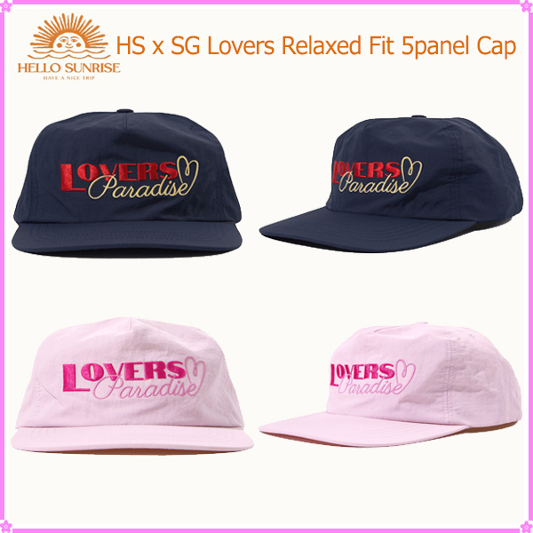 【Hello Sunrise】HS x SG Lovers Relaxed Fit 5panel Cap