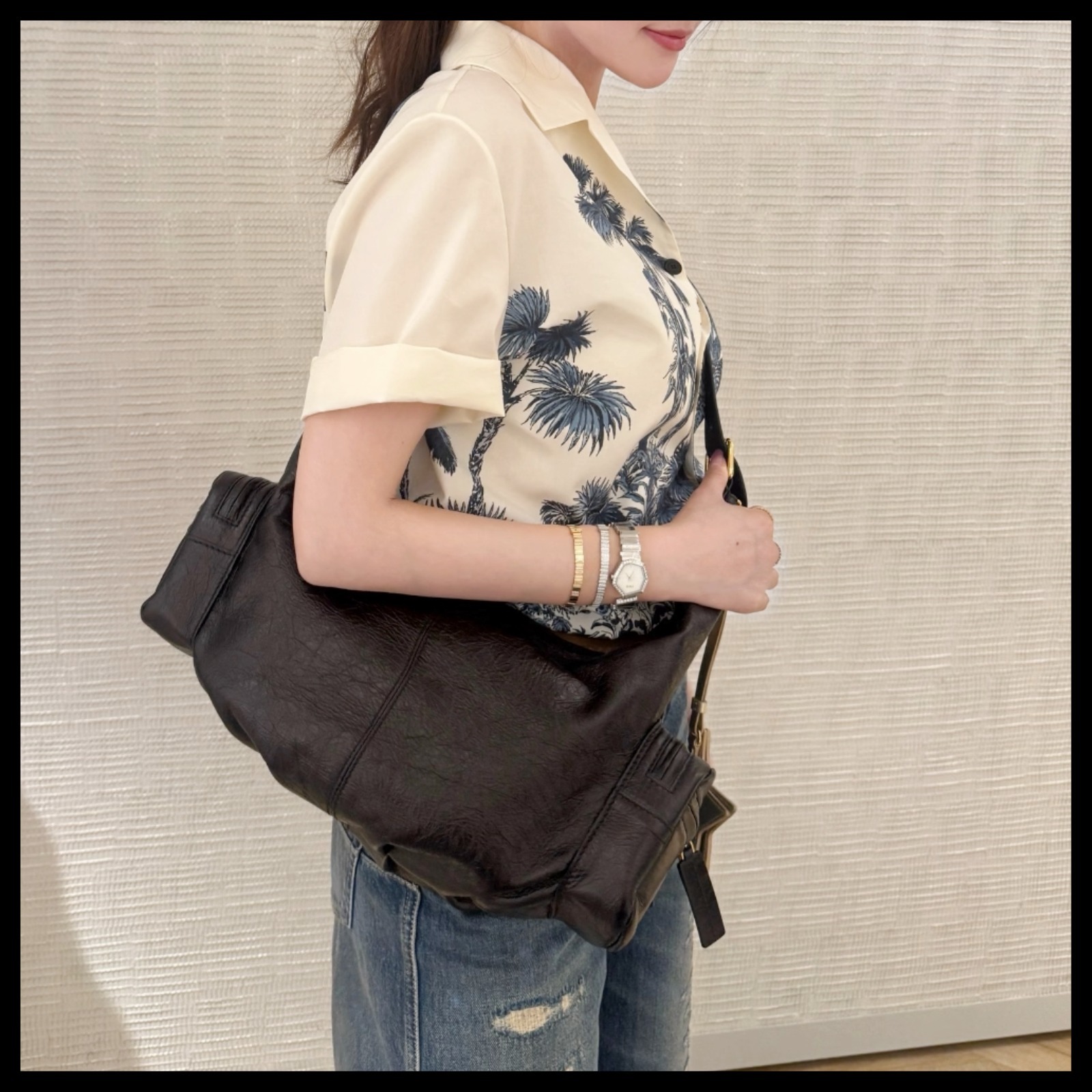 【上品】DIOR グランドツアーマルチポケット バッグ ミディアム