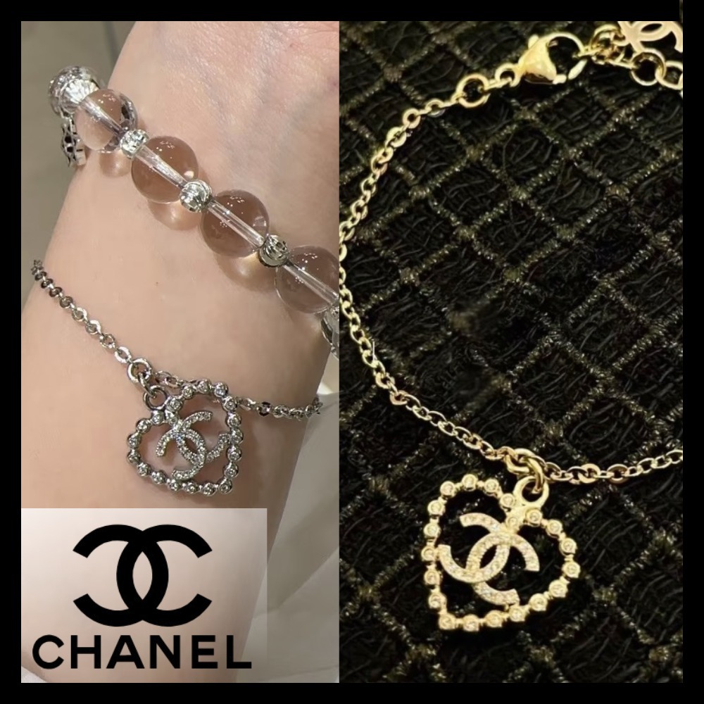 2025SS 最新作♡【CHANEL】ブレスレット ハート