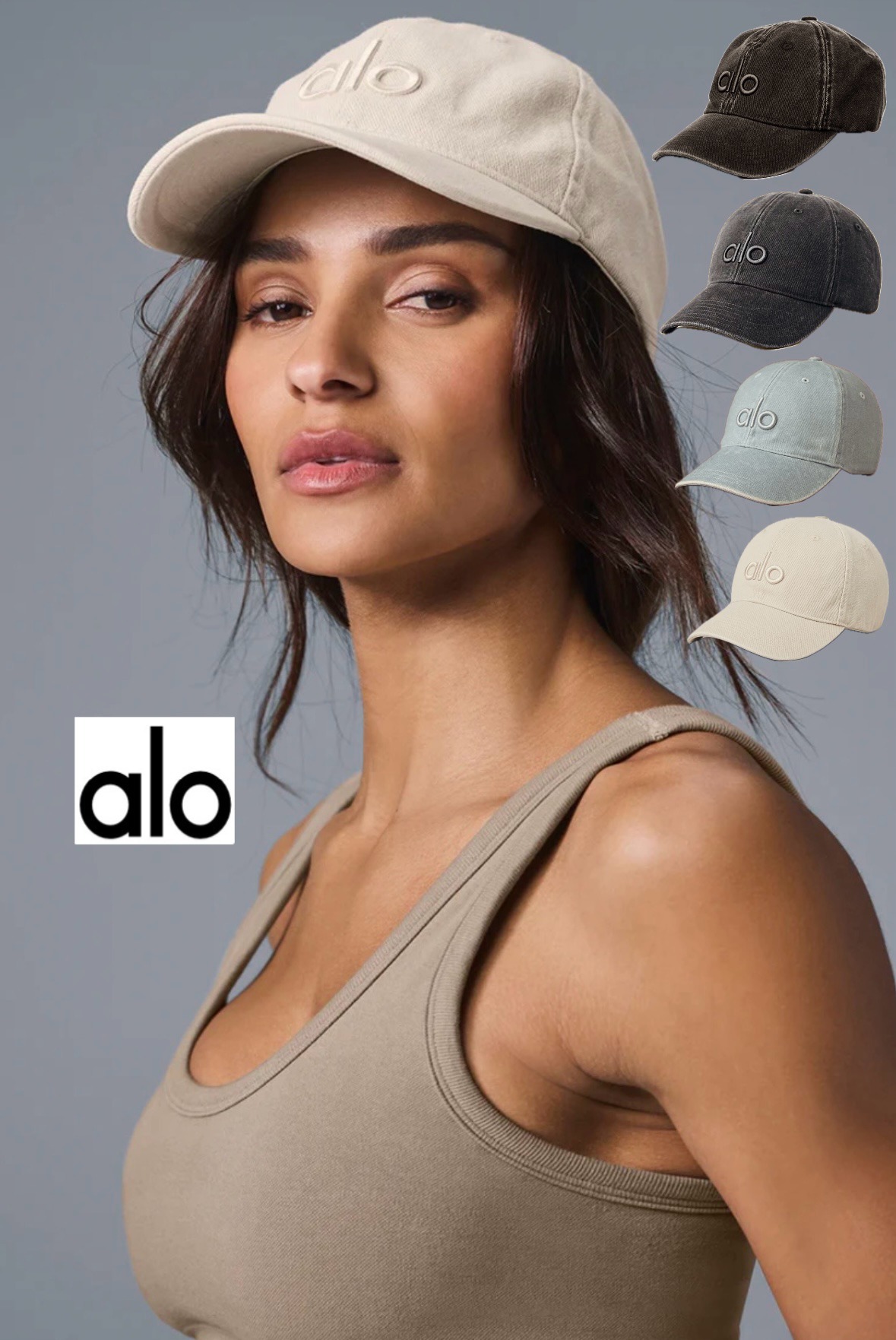 〈関税送料無料〉ALO Yoga Washed Off-Duty Cap キャップ