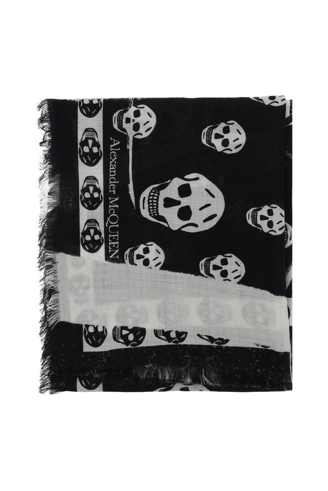 ALEXANDER MCQUEEN スラッシュトスカルフリントスカフ
