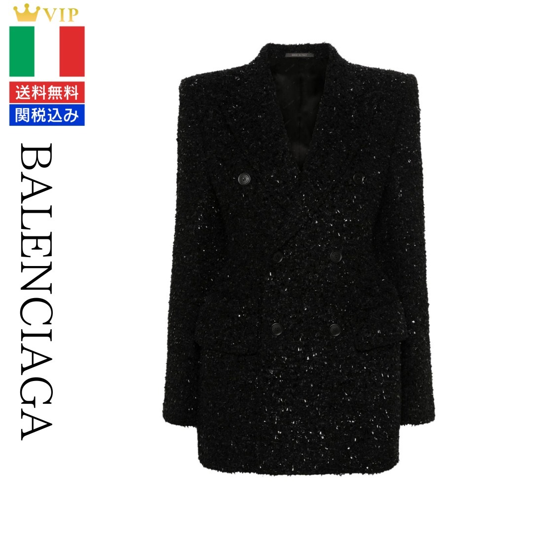 VIP【送料関税込】BALENCIAGA WOOL BLEND COAT