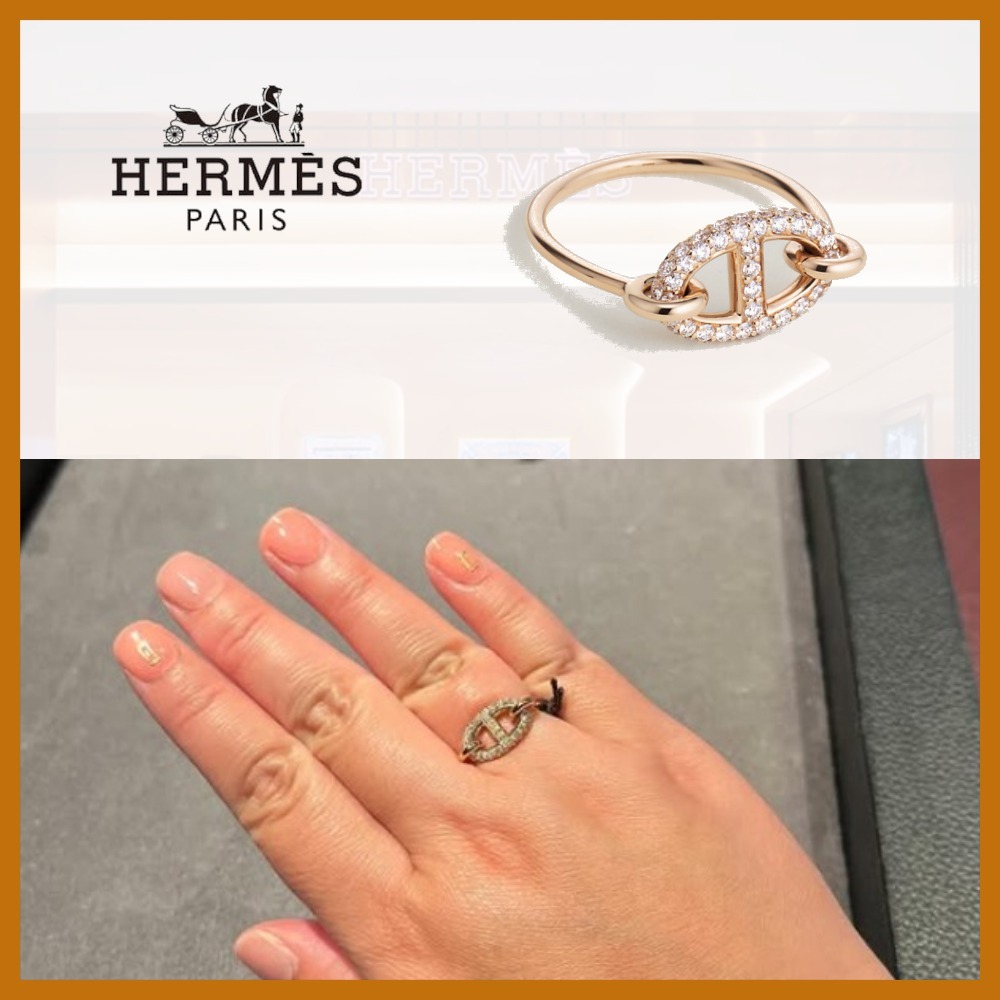 【キラキラ☆華やか】 HERMES エルメス ファランドール リング