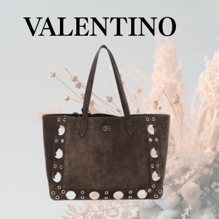 VALENTINO ロゴ ミディアム トートバッグ