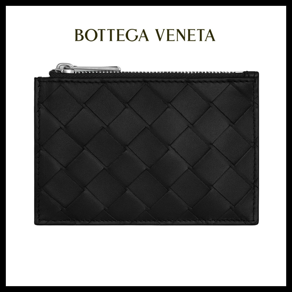 Bottega Veneta直営店 キーポーチ ブラック