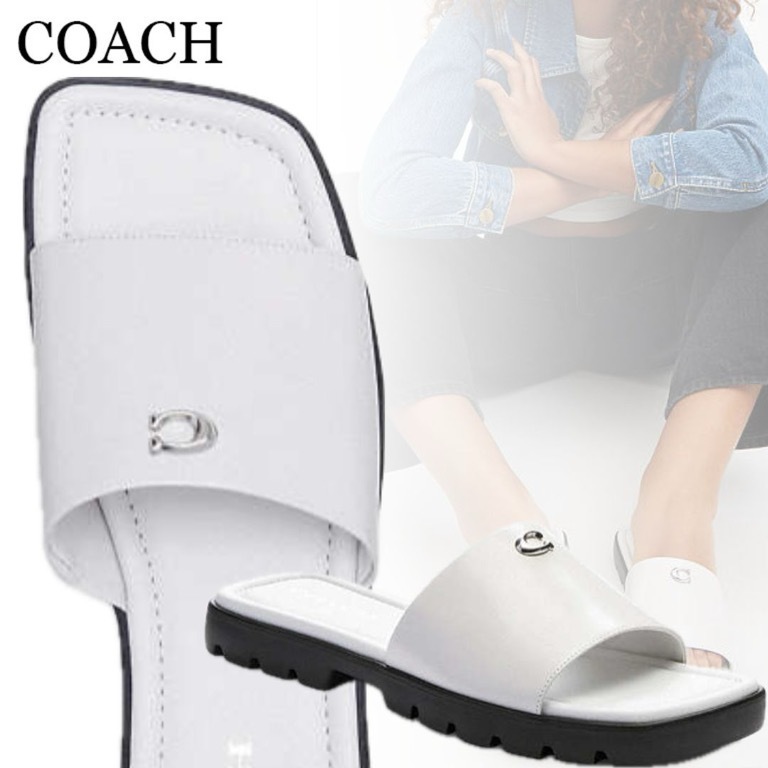 すぐ届く*COACH*コーチ*フローレンス サンダル