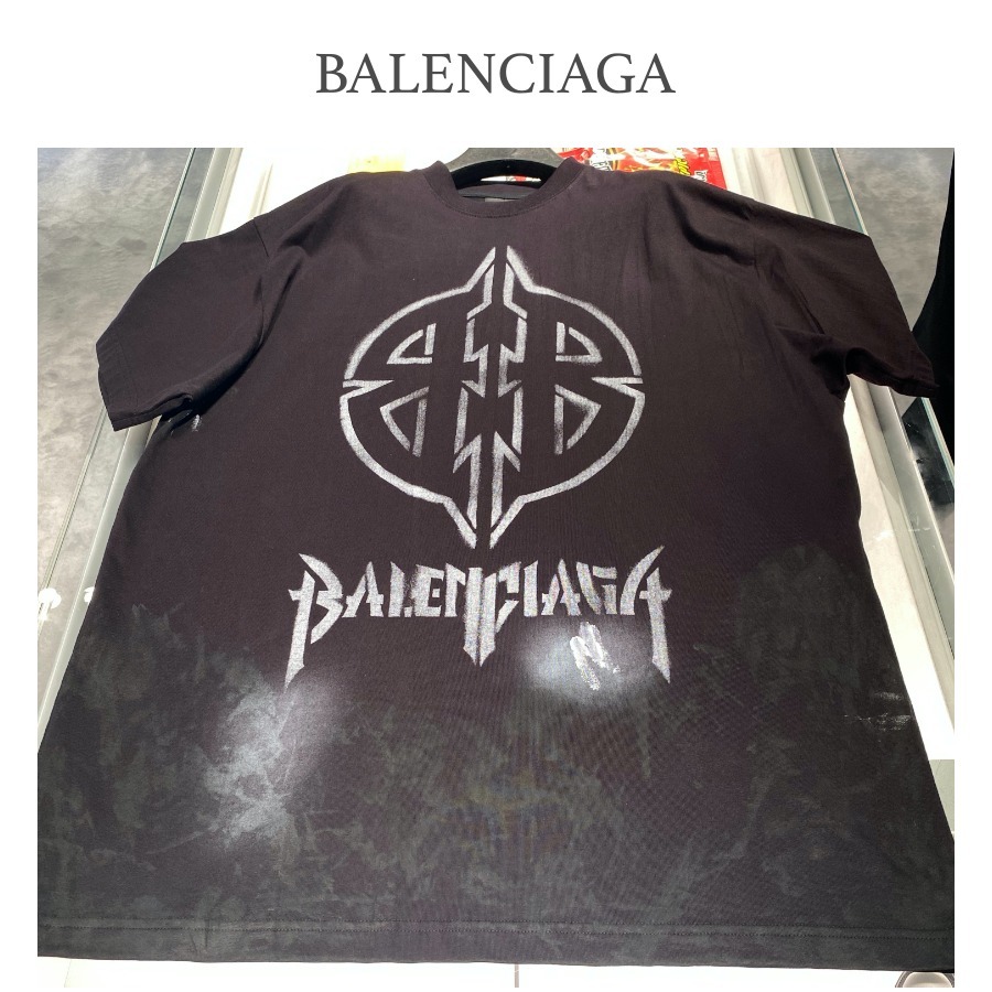 関税込★BALENCIAGA★25-26AW★オーバーサイズ Tシャツ