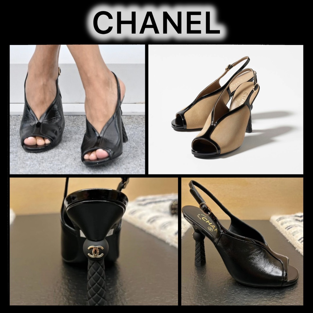 ★リッチな質感としなやかな表情★CHANEL サンダル