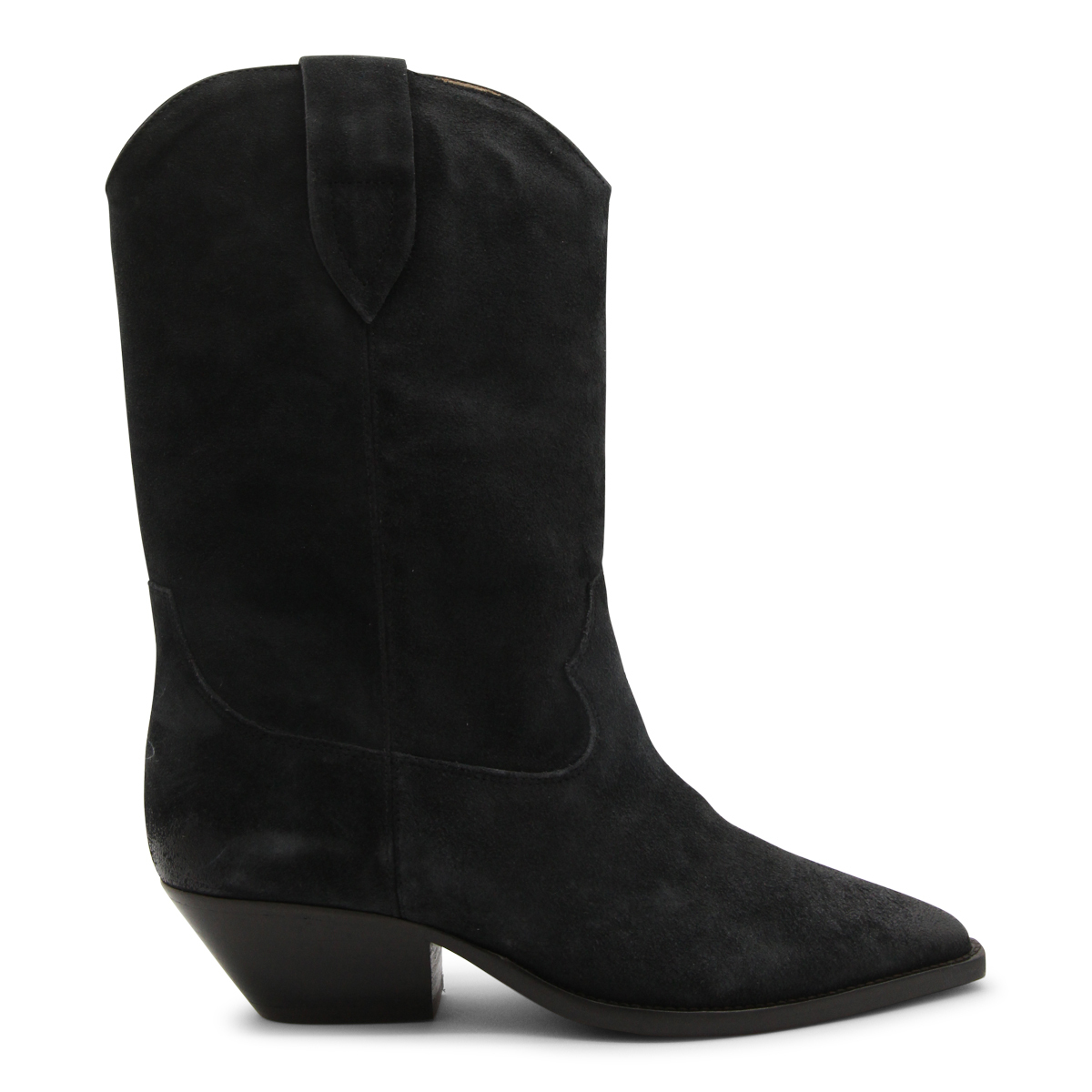 ロングブーツ ISABEL MARANT BLACK LEATHER DUERTO BOOTS