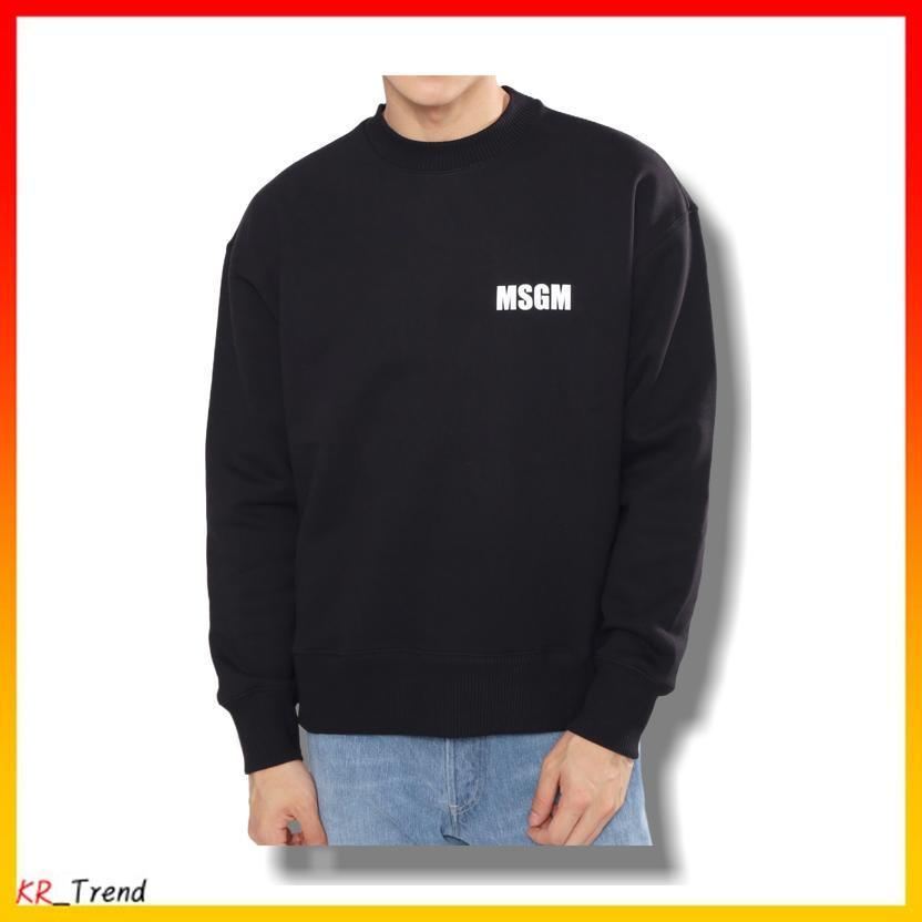 ★MSGM★ロゴ コットン スウェットシャツ