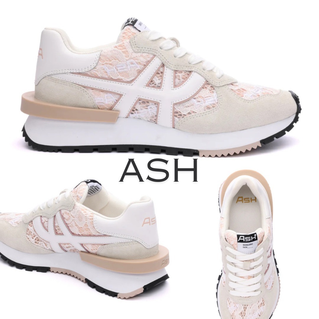 関税込 ASH レースアップ ローカットスニーカー