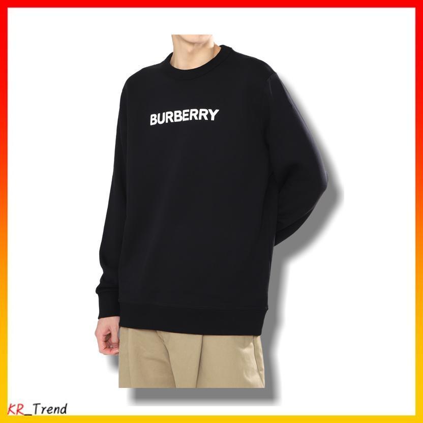 ★Burberry★ロゴ プリント コットン スウェットシャツ